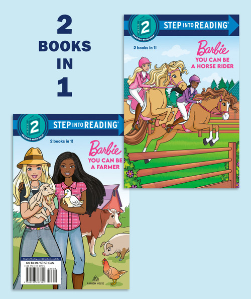 You Can Be a Horse Rider/You Can Be a Farmer (Barbie) by Bria Lymon, Random House, 9780593807392