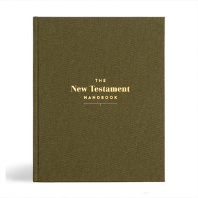 The New Testament Handbook, Sage Cloth Over Board (A Visual Guide Through the New Testament) by Holman Bible Publishers, 9781087791357