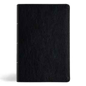 CSB Everyday Study Bible, Black Bonded Leather by CSB Bibles by Holman, 9781430094050