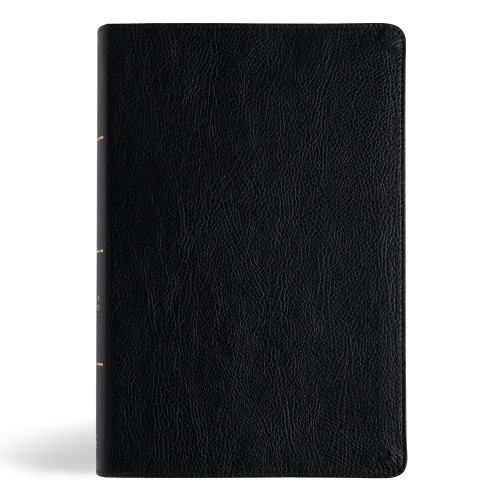 CSB Everyday Study Bible, Black Bonded Leather by CSB Bibles by Holman, 9781430094050