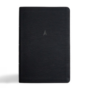 CSB Men's Daily Bible, Black LeatherTouch by Robert Wolgemuth, CSB Bibles by Holman, 9781430094081