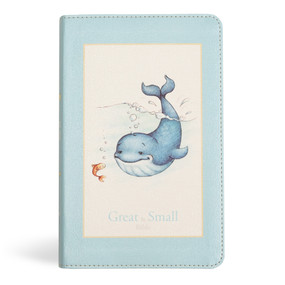 KJV Great and Small Bible, Baby Blue LeatherTouch (A Keepsake Bible for Babies) by Holman Bible Publishers, 9781430094715