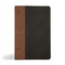 KJV Personal Size Giant Print Bible, Black/Brown LeatherTouch by Holman Bible Publishers, 9781430094760