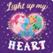 Light Up My Heart (Padded Board Book) by IglooBooks, Rayanne  Vieira, 9781801087087