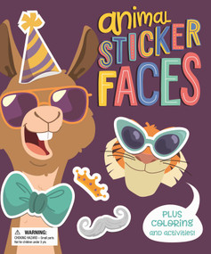 Animal Sticker Faces (with Fun Coloring and Activities) by IglooBooks, Gal  Weizman, 9781837715459