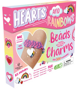 Hearts and Rainbows, Beads and Charms (Craft Kit for Kids) by IglooBooks, Natasha Rimmington, 9781837715657