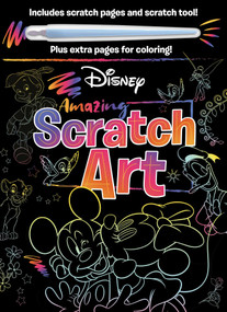 Disney - Amazing Scratch Art (with Scratch Tool and Coloring Pages) by IglooBooks, 9781837717545