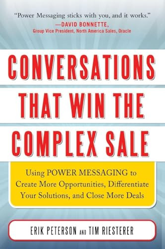 Conversations That Win the Complex Sale (PB) by Erik Peterson, 9781265784911