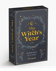 The Witch's Year (Modern Magic in 52 Cards) by Clare Gogerty, 9781446309490