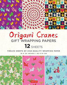 Origami Cranes Gift Wrapping Papers - 12 sheets (18 x 24 inch (45 x 61 cm) Wrapping Paper) by Tuttle Studio, 9780804854795