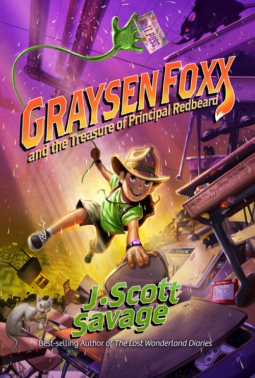 Graysen Foxx and the Treasure of Principal Redbeard by J. Scott Savage, 9781639931033