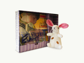 The Velveteen Rabbit Plush Gift Set (The Classic Edition Board Book + Plush Stuffed Animal Toy Rabbit Gift Set) by Margery Williams Bianco, Charles Santore, 9781604339871