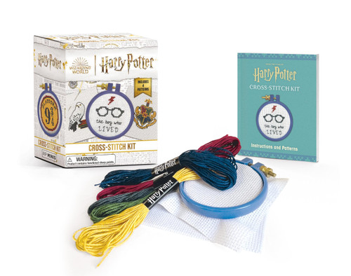 Harry Potter Cross-Stitch Kit by Running Press, 9780762484195