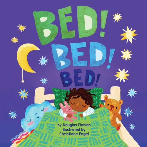 Bed! Bed! Bed! (A Baby Steps Bedtime  Board Book for Toddlers) by Douglas Florian, Christiane Engel, 9781499815900