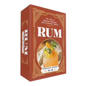Rum Cocktail Cards A-Z (The Ultimate Drink Recipe Dictionary Deck) by Adams Media, 9781507221808