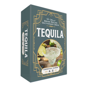 Tequila Cocktail Cards A-Z (The Ultimate Drink Recipe Dictionary Deck) by Adams Media, 9781507221815