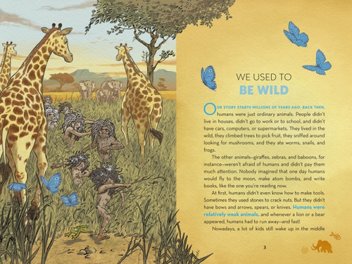 Unstoppable Us, Volume 1: How Humans Took Over the World - 9780593711552 by Yuval Noah Harari, Ricard Zaplana Ruiz