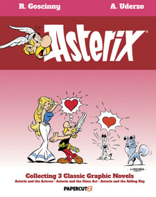 Asterix Omnibus Vol. 11 (Collecting "Asterix and the Actress,"  "Asterix and the Class Act," and "Asterix and the Falling Sky) by René Goscinny, Albert Uderzo, 9781545810378