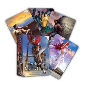 Oracle of the Mythic Heroes (A 40-Card Deck and Guidebook) by Letao Wang, 9781582709093
