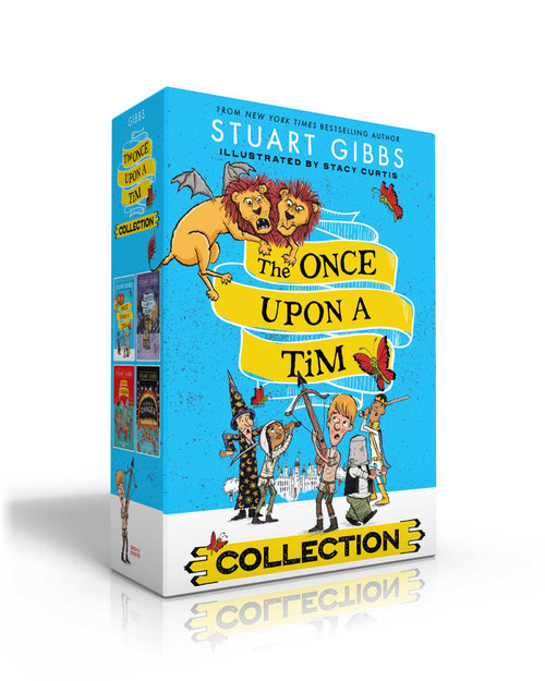 The Once Upon a Tim Collection (Boxed Set) (Once Upon a Tim; The Labyrinth of Doom; The Sea of Terror; Quest of Danger) by Stuart Gibbs, Stacy Curtis, 9781665941815