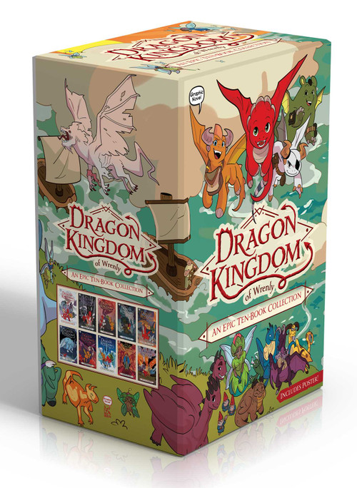 Dragon Kingdom of Wrenly An Epic Ten-Book Collection by Jordan Quinn, Glass House Graphics, 9781665949187