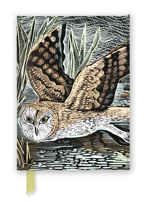 Angela Harding: Marsh Owl (Foiled Journal) by Flame Tree Studio, 9781804177396