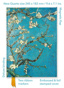 Vincent van Gogh: Almond Blossom (Foiled Quarto Journal) by Flame Tree Studio, 9781804177549