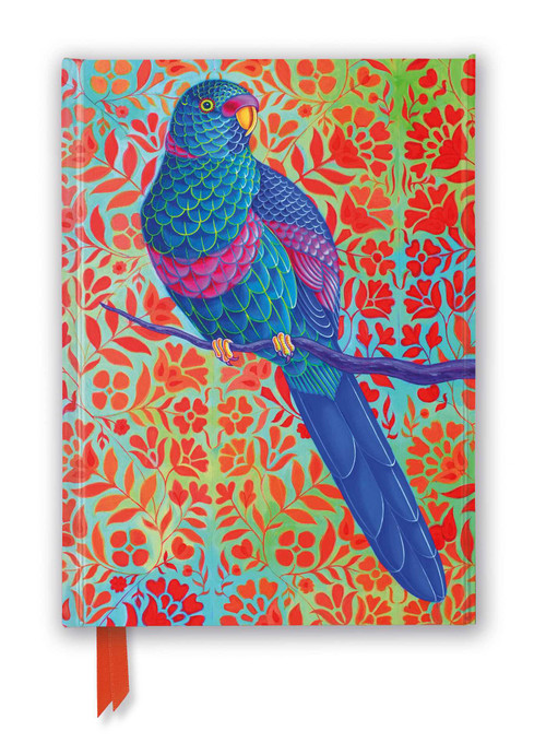 Jane Tattersfield: Blue Parrot (Foiled Journal) by Flame Tree Studio, 9781804177570