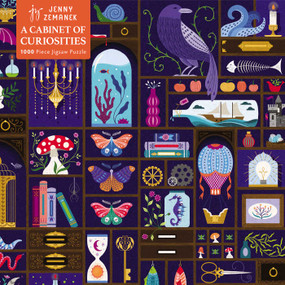Adult Sustainable Jigsaw Puzzle: Jenny Zemanek: A Cabinet of Curiosities (1000-pieces. Ethical, Sustainable, Earth-friendly) by Flame Tree Studio, 9781804177655