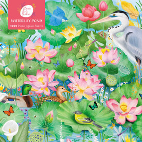 Adult Jigsaw Puzzle: Bex Parkin: Waterlily Pond (1000-piece Jigsaw Puzzles) by Flame Tree Studio, 9781804177662