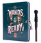 Harry Potter: Wands at the Ready Lock & Key Diary by Insights, 9798886633832