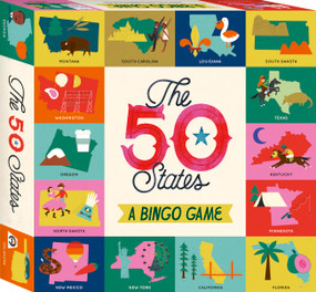 The 50 States Bingo Game (A Bingo Game for Explorers) by Sol Linero, Gabrielle Balkan, 9780711290327