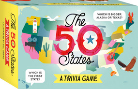 The 50 States: A Trivia Game (Test your knowledge of the 50 states!) by Ellie Dix, Sol Linero, Gabrielle Balkan, 9780711290334