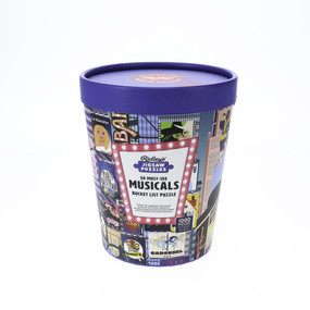 50 Must-See Musicals Bucket List 1000-Piece Puzzle by Ridley's Games, 9781797229133
