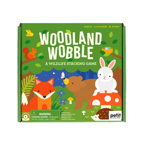 Woodland Wobble (A Wildlife Stacking Game) by Petit Collage, 9781797229324