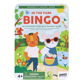 In-the-Park Bingo Magnetic Travel Game (Bilingual Edition) by Petit Collage, 9781797229362