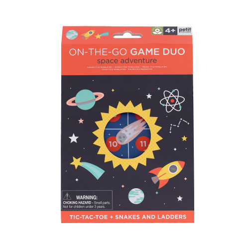 On-the-Go Game Duo Space Adventure (Bilingual Edition) by Petit Collage, 9781797229386