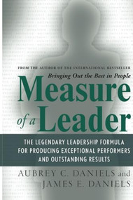 Measure of a Leader (PB) by Aubrey C. Daniels, 9781265845049