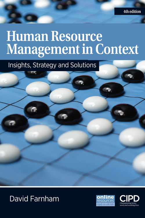 Human Resource Management in Context (Insights, Strategy and Solutions) by David Farnham, 9781843983583
