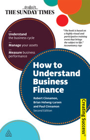 How to Understand Business Finance by Bob Cinnamon, Brian Helweg-Larsen, 9780749460204