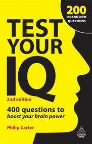 Test Your IQ (400 Questions to Boost Your Brainpower) by Philip Carter, Ken Russell, 9780749456771