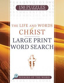 The Life and Words of Christ (Large Print Word Search) by Whitaker House, 9798887691039
