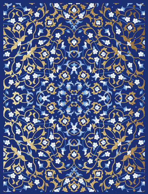 Blue Pattern Journal by Editors of Chartwell Books, 9780785843863