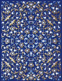 Blue Pattern Journal by Editors of Chartwell Books, 9780785843863