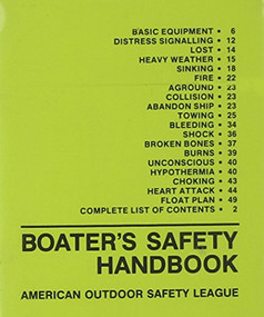 Boater's Safety Handbook by American Outdoor Safety League, 9780898860726