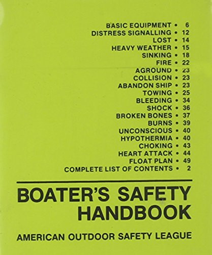 Boater's Safety Handbook by American Outdoor Safety League, 9780898860726