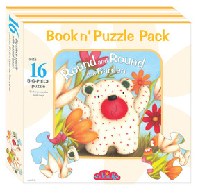 The Round and Round the Garden Book n' Puzzle Pack by Wendy Straw, 9781922418715