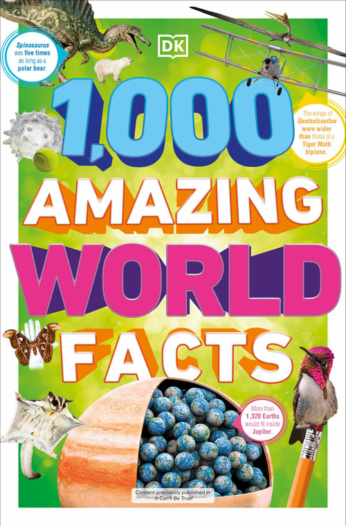 1,000 Amazing World Facts by DK, 9780744092868