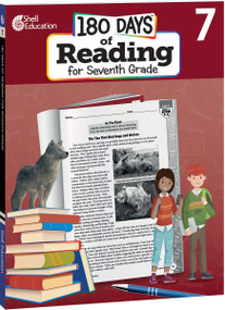 180 Days®: Reading for Seventh Grade (Practice, Assess, Diagnose) by Joe Rhatigan, Monika Davies, Jennifer Edgerton, 9798765922620
