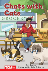 Chats with Cats (Level 1: Book 4) by Eric Braun, Julio Garza, 9798765924044